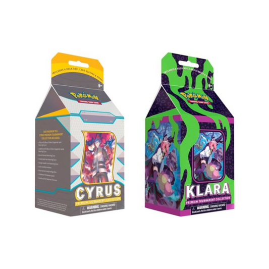 VortexRelic — Pokemon Cyrus/Klara Premium Tournament Collection (2 Box Set) – Official Pokemon TCG Product by VortexRelic
