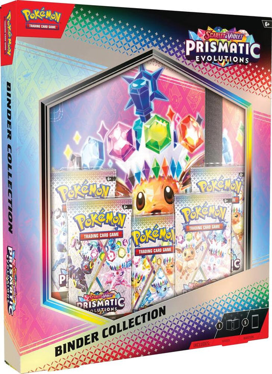 VortexRelic — Pokemon Scarlet and Violet Prismatic Evolutions Binder Collection – Official Pokemon TCG Product by VortexRelic