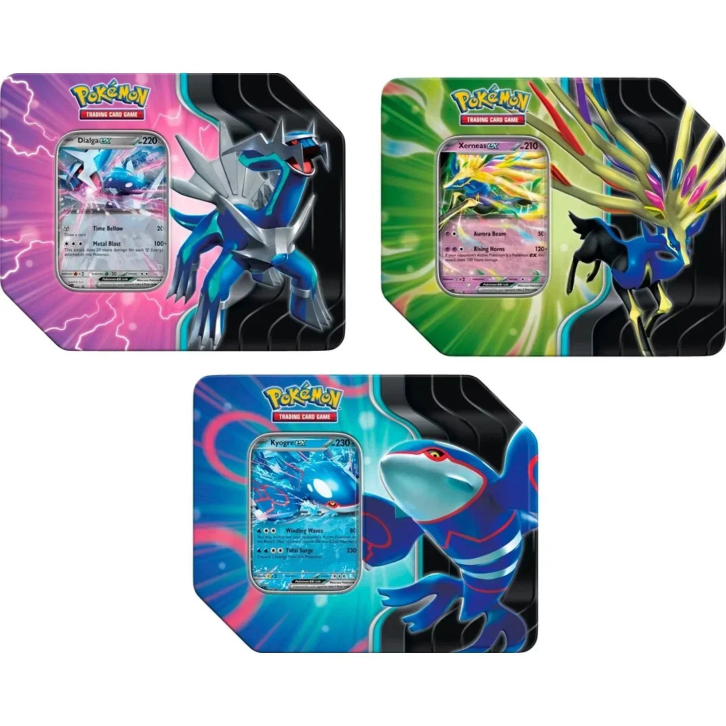 VortexRelic — Pokemon Scarlet & Violet Azure Legends 6 Tin Case – Official Pokemon TCG Product by VortexRelic