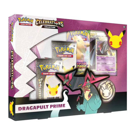 VortexRelic — Pokemon Celebrations Collection Dragapult Prime Box – Official Pokemon TCG Product by VortexRelic