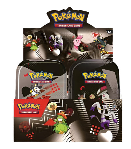 VortexRelic — Pokemon Scarlet & Violet: Black Bolt/White Flare Unova Mini Tin Display – Official Pokemon TCG Product by VortexRelic