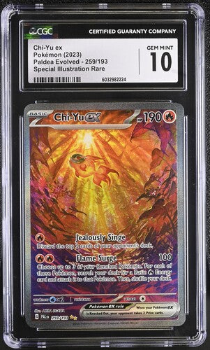 VortexRelic — Yu ex Pokemon Paldea Evolved Special Illustration Rare #259/193 CGC 10 – Official Pokemon TCG Product by VortexRelic