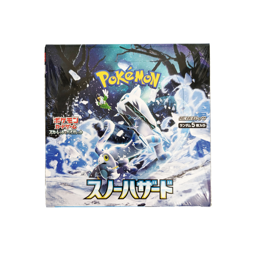 VortexRelic — Japanese Pokemon Scarlet & Violet Snow Hazard Booster Box – Rare & Exclusive Cards by VortexRelic