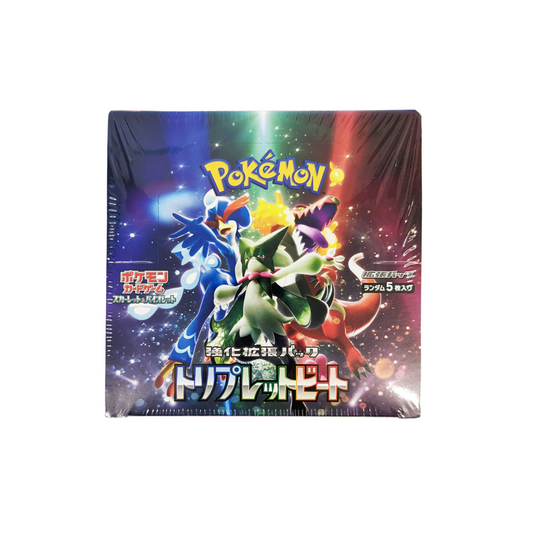 VortexRelic — Japanese Pokemon Scarlet & Violet Triplet Beat Booster Box – Rare & Exclusive Cards by VortexRelic