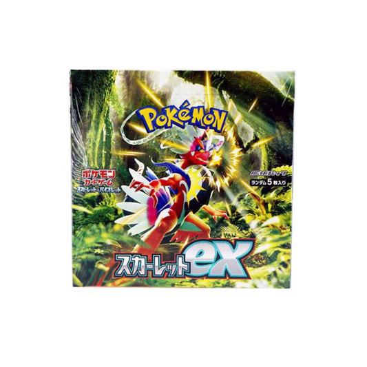 VortexRelic — Japanese Pokemon Scarlet & Violet Scarlet ex Booster Box – Rare & Exclusive Cards by VortexRelic