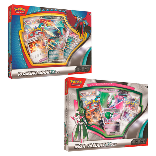 VortexRelic — Pokemon Roaring Moon/Iron Valiant EX 6 Box Case – Official Pokemon TCG Product by VortexRelic