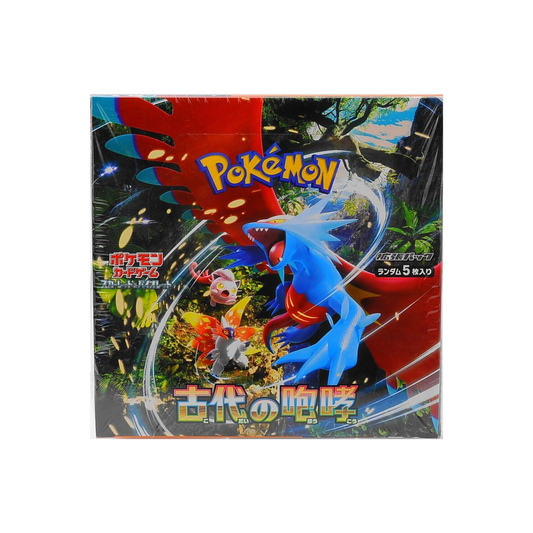 VortexRelic — Pokemon Scarlet & Violet Expansion Box Ancient Roar Japanese – Official Pokemon TCG Product by VortexRelic