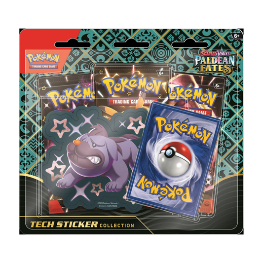VortexRelic — Pokemon Scarlet & Violet Paldean Fates Tech Sticker Collection 12 Box Case – Official Pokemon TCG Product by VortexRelic