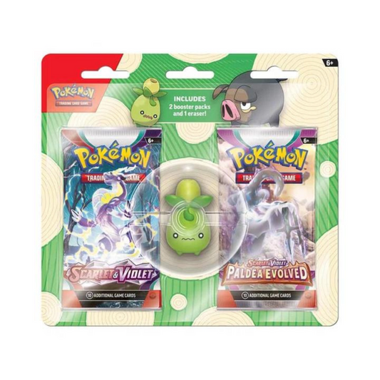 VortexRelic — Pokemon 2023 Back to School Eraser Blister Pack - 12 Pack Box – Official Pokemon TCG Product by VortexRelic
