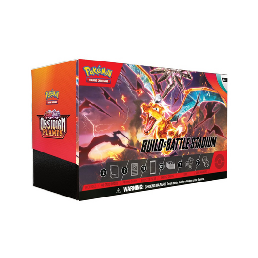 VortexRelic — Pokemon Scarlet & Violet Obsidian Flames Build & Battle Stadium Box – Official Pokemon TCG Product by VortexRelic