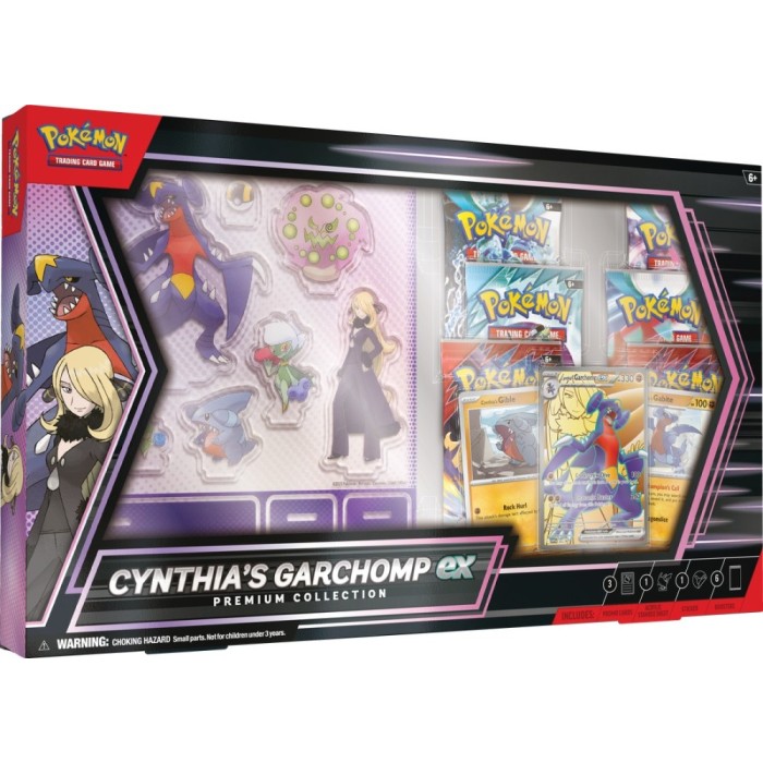 VortexRelic — Pokemon Cynthia's Garchomp EX Premium Collection Box – Official Pokemon TCG Product by VortexRelic