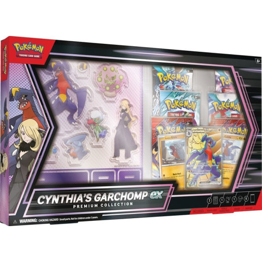VortexRelic — Pokemon Cynthia's Garchomp EX Premium Collection Box – Official Pokemon TCG Product by VortexRelic