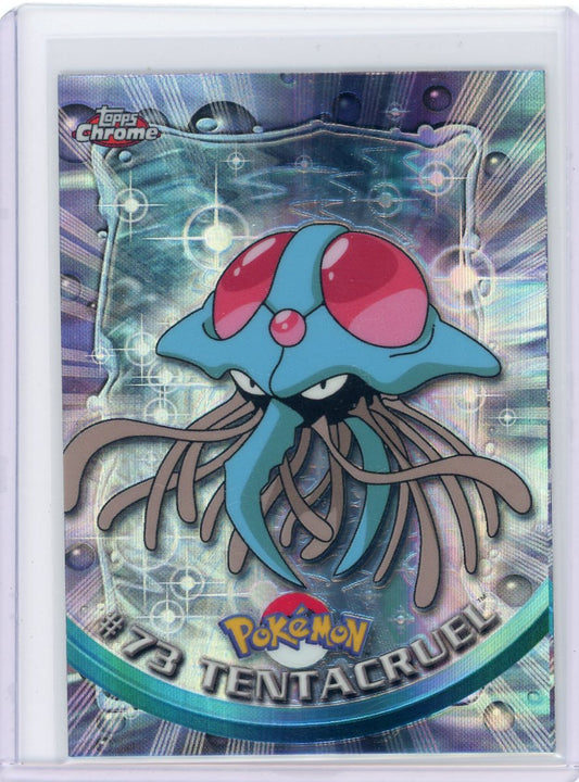 VortexRelic — Tentacruel 2000 Pokemon Topps Chrome Spectra Refractor #73 – Official Pokemon TCG Product by VortexRelic