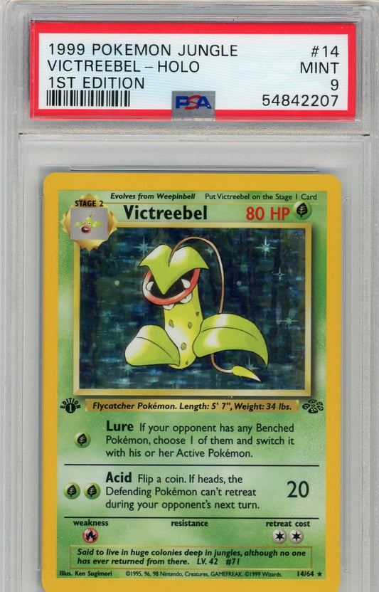 VortexRelic — Victreebel 1999 Pokemon Jungle 1st Edition Holo PSA 9 – Official Pokemon TCG Product by VortexRelic