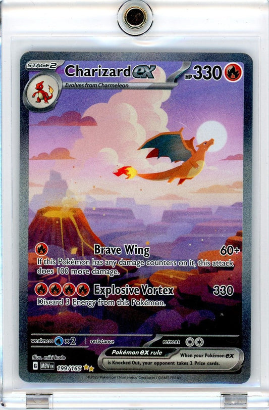 VortexRelic — Charizard ex Pokemon 151 Special Illustration Rare #199/165 – Official Pokemon TCG Product by VortexRelic