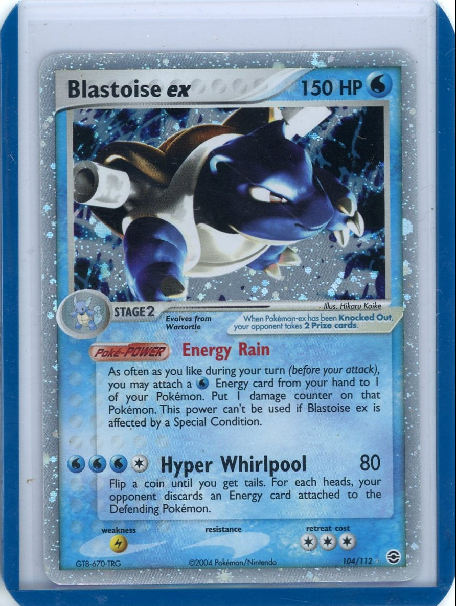 VortexRelic — Blastoise ex Pokemon Fire Red & Leaf Green Ultra-Rare #104/112 (MP-) – Official Pokemon TCG Product by VortexRelic