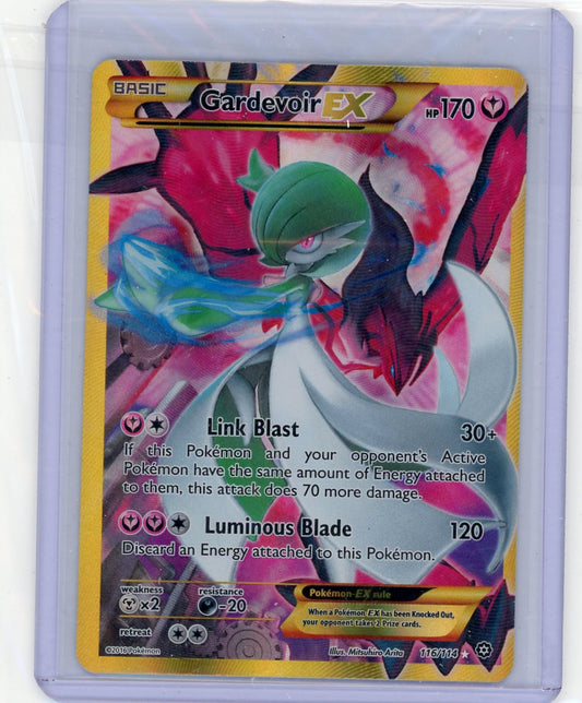 VortexRelic — Gardevoir EX Pokemon Steam Siege Gold Secret Rare #116/114 – Official Pokemon TCG Product by VortexRelic