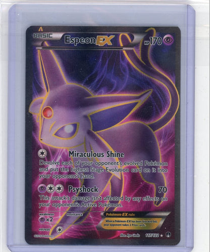 VortexRelic — Espeon EX Pokemon BREAKpoint Full-Art #117/122 – Official Pokemon TCG Product by VortexRelic