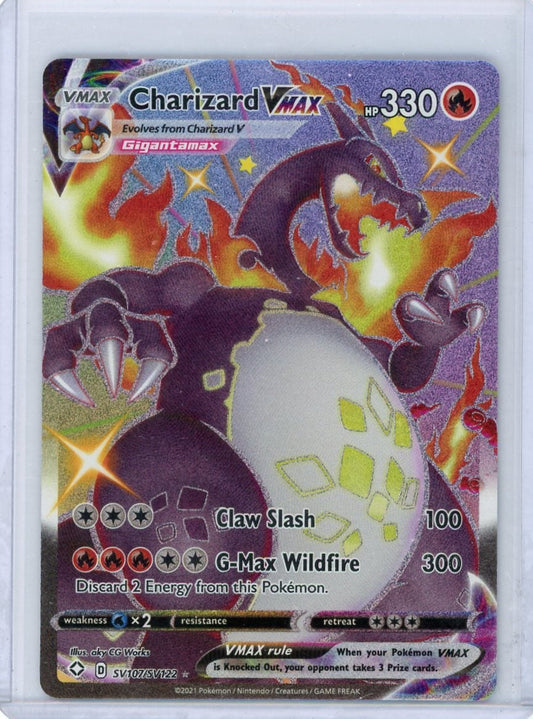 VortexRelic — Charizard Vmax Pokemon Shining Legends Ultra-Rare #SV107/SV122 – Official Pokemon TCG Product by VortexRelic