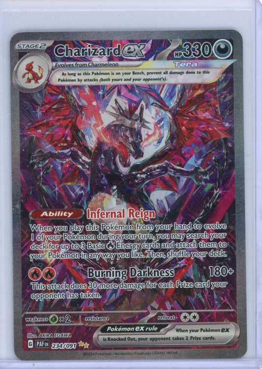 VortexRelic — Charizard ex Pokemon Paldean Fates Special Illustration Rare #234/091 – Official Pokemon TCG Product by VortexRelic