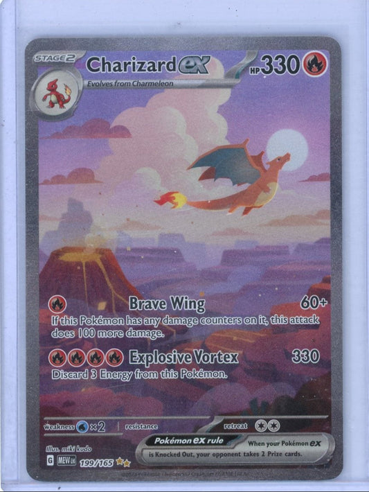 VortexRelic — Charizard ex Pokemon 151 Special Illustration Rare #199/165 – Official Pokemon TCG Product by VortexRelic