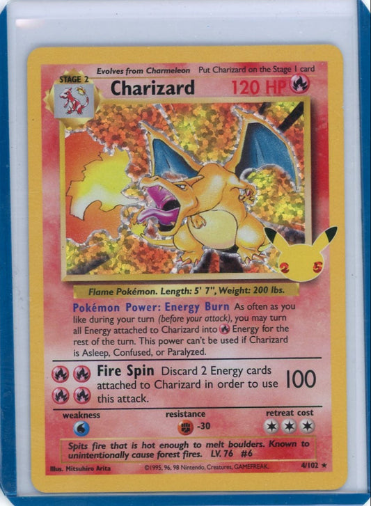 VortexRelic — Charizard Pokemon Celebrations Classic Collection #4/102 – Official Pokemon TCG Product by VortexRelic