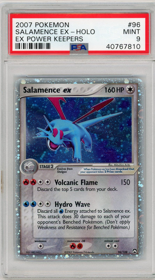 VortexRelic — Salamence ex Pokemon EX Power Keepers Holo #96/108 PSA 9 – Official Pokemon TCG Product by VortexRelic