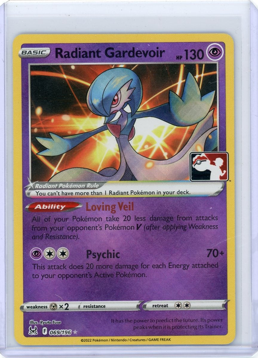 VortexRelic — Radiant Gardevoir Pokemon Lost Origin Prize Pack Series #069/196 – Official Pokemon TCG Product by VortexRelic
