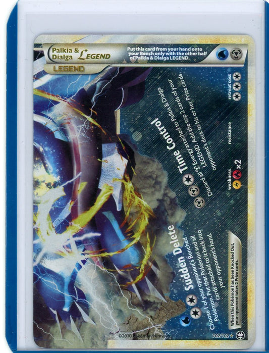VortexRelic — Palkia & Dialga Legend Pokemon HGSS Triumphant #102/102 (Bottom) – Official Pokemon TCG Product by VortexRelic