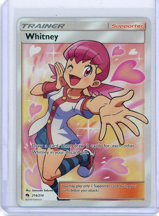 VortexRelic — Whitney Pokemon Lost Thunder Full-Art #214/214 – Official Pokemon TCG Product by VortexRelic