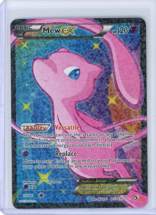 VortexRelic — Mew EX Pokemon Legendary Treasures Radiant Collection Full-Art #RC24/RC25 (LP) – Official Pokemon TCG Product by VortexRelic