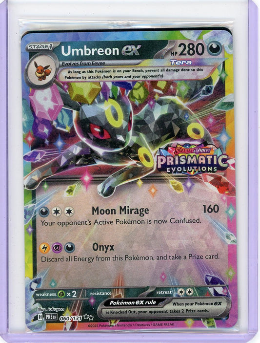 VortexRelic — Umbreon ex 2024 Pokemon Prismatic Evolutions Stamped Promo (sealed) – Official Pokemon TCG Product by VortexRelic