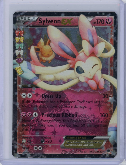 VortexRelic — Sylveon EX Pokemon XY Generations Radiant Collection #RC21/RC32 – Official Pokemon TCG Product by VortexRelic