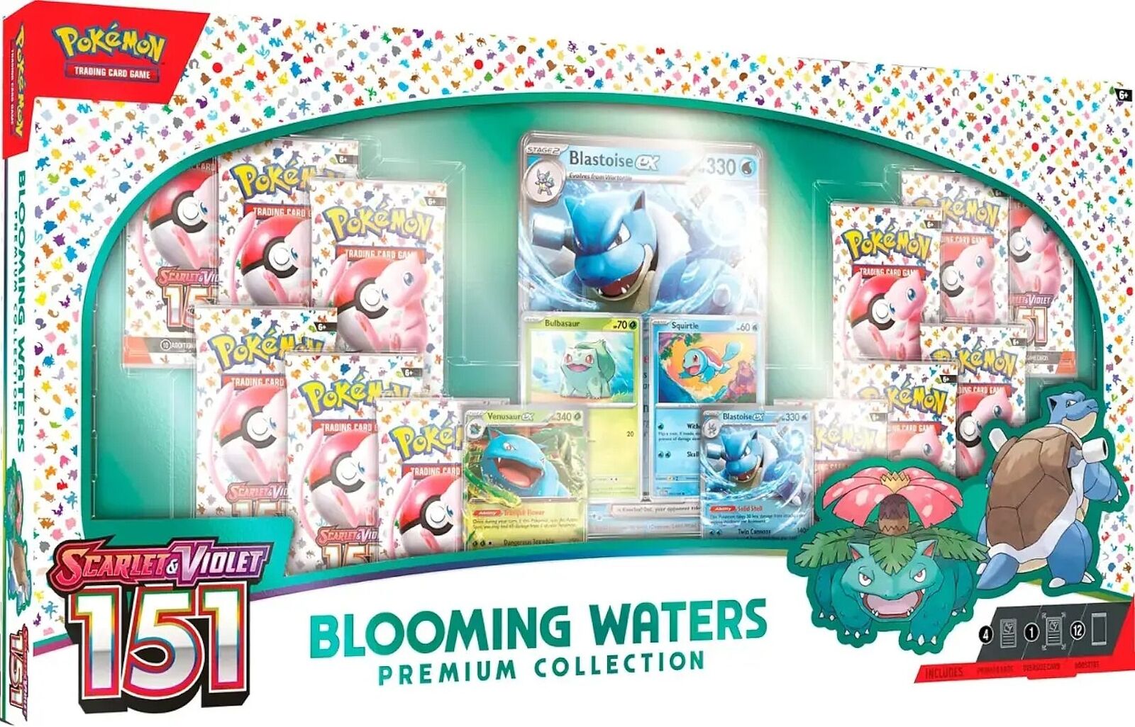 VortexRelic — 151 Blooming Waters Premium Collection – Official Pokemon TCG Product by VortexRelic