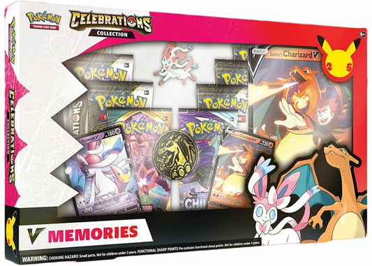 VortexRelic — Pokemon TCG Celebrations V Memories Box Charizard & Sylveon – Official Pokemon TCG Product by VortexRelic