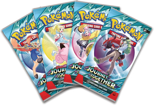 VortexRelic — Pokemon TCG Journey Together Booster Packs - SET OF 4 – Authentic Japanese Pokemon Cards by VortexRelic