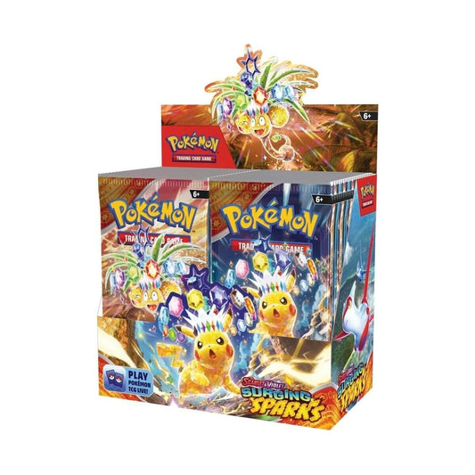 VortexRelic — Japanese Pokemon TCG Scarlet & Violet - Surging Sparks SV08 Sealed Booster Box – Rare & Exclusive Cards by VortexRelic