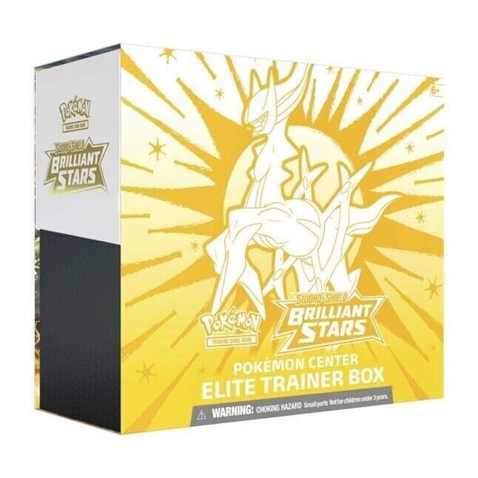 VortexRelic — Pokemon TCG Sword & Shield Brilliant Stars Pokemon Center Elite Trainer Box – Complete Trainer Kit with Accessories by VortexRelic