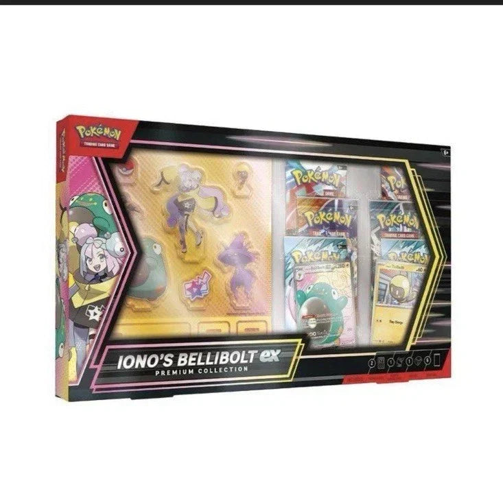 VortexRelic — Pokemon Iono's Bellibolt ex Premium Collection Box – Official Pokemon TCG Product by VortexRelic